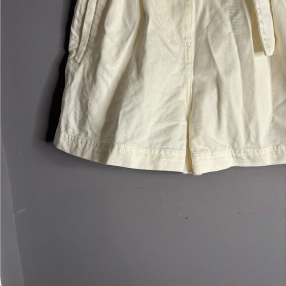 Rails White High Waisted Paperbag Shorts Size Small - Picture 2 of 5